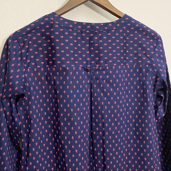 Duluth Trading Co Mini Pineapple Print Tunic Top - Picture 8 of 8